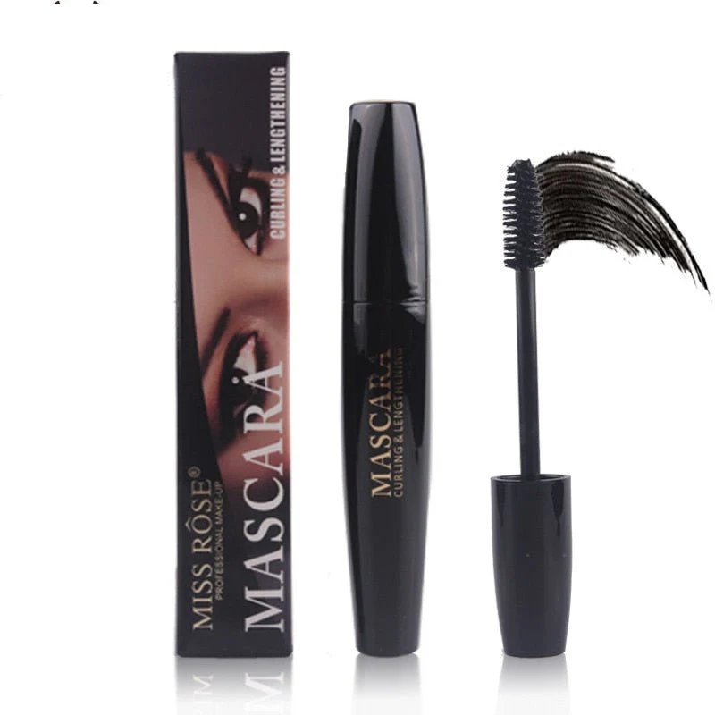 Long Curling Eyelash Extension Black Fiber Mascara Eye Lashes Makeup