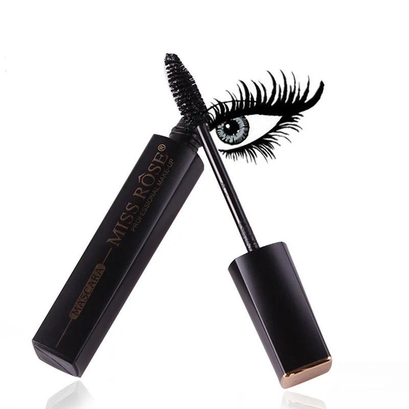 Long Curling Eyelash Extension Black Fiber Mascara Eye Lashes Makeup